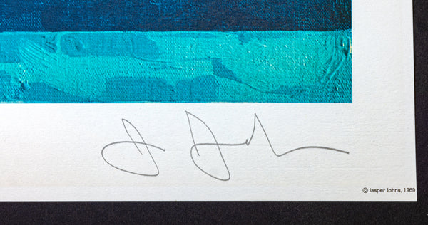 Jasper Johns Flag (Moratorium) 1969 Signed Color Lithograph Contemporary Art
