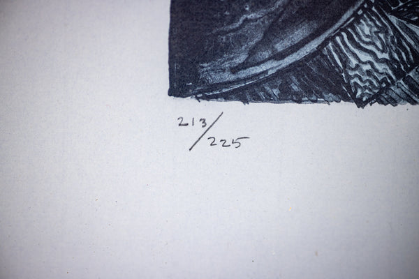 Jasper Johns Summer (Blue) Lithograph in Colors Signed Print Edition of 225