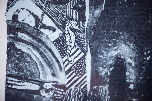 Jasper Johns Summer (Blue) Lithograph in Colors Signed Print Edition of 225