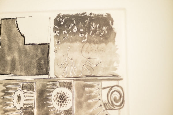 Jasper Johns, Untitled (from The Artists for Obama Portfolio), 2008 Signed Etching Edition of 150
