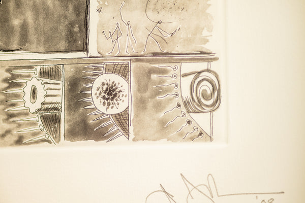 Jasper Johns, Untitled (from The Artists for Obama Portfolio), 2008 Signed Etching Edition of 150