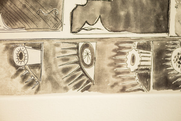 Jasper Johns, Untitled (from The Artists for Obama Portfolio), 2008 Signed Etching Edition of 150