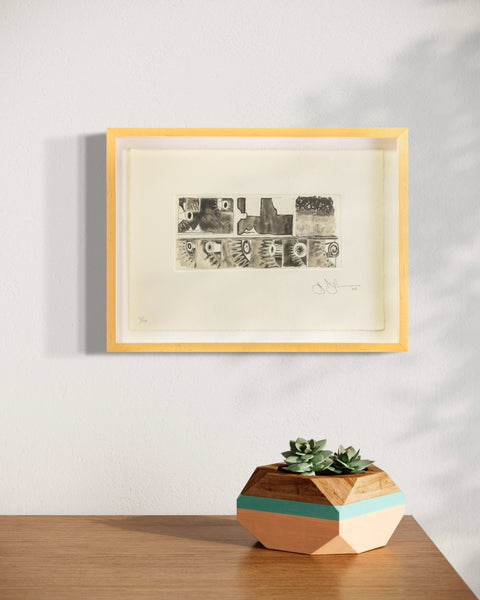 Jasper Johns, Untitled (from The Artists for Obama Portfolio), 2008 Signed Etching Edition of 150