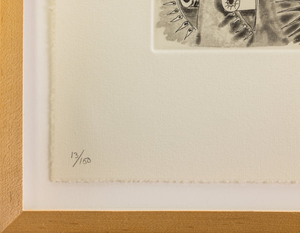 Jasper Johns, Untitled (from The Artists for Obama Portfolio), 2008 Signed Etching Edition of 150