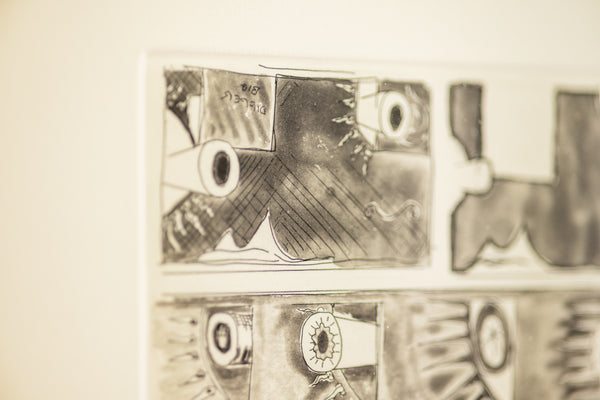 Jasper Johns, Untitled (from The Artists for Obama Portfolio), 2008 Signed Etching Edition of 150