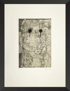 “Untitled” (1998) by Jasper Johns is an original etching from The Geldzahler Portfolio, published by Gemini G.E.L.