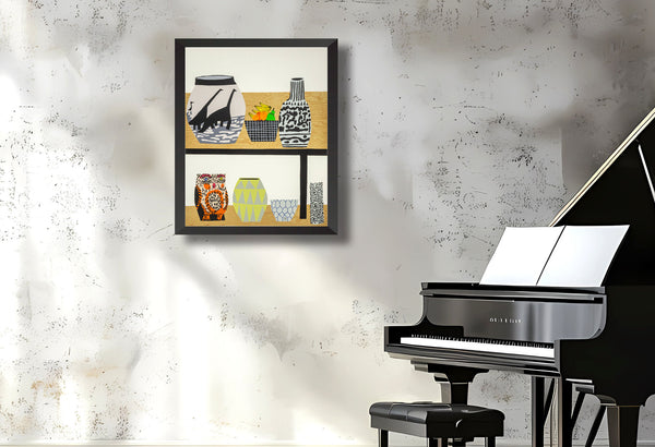 Jonas Wood, Shelf Still Life, 2018 Signed Screenprint Edition of 80