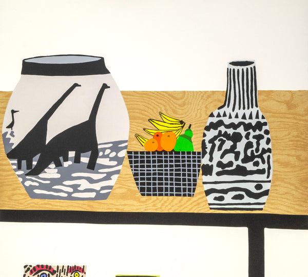 Jonas Wood Shelf Still Life 2018 Signed Screenprint Edition of 80