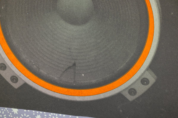 Jonas Wood, Speaker Still Life, lithograph and screenprint in colors on Coventry Rag paper