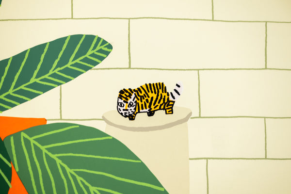 Jonas Wood, Speaker Still Life, lithograph and screenprint in colors on Coventry Rag paper