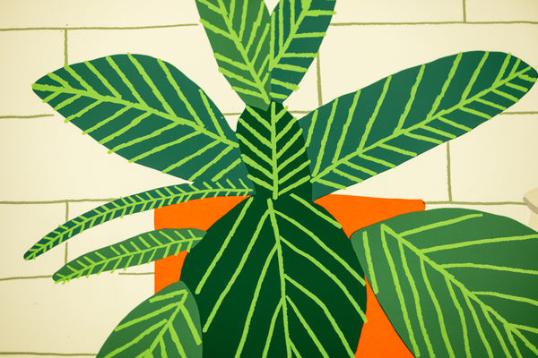 Jonas Wood, Speaker Still Life, lithograph and screenprint in colors on Coventry Rag paper