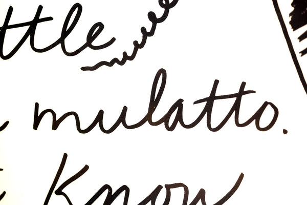 Jonathan Borofsky, Subway Dream, (1983) screenprint featuring a handwritten dream narrative set in a subway station