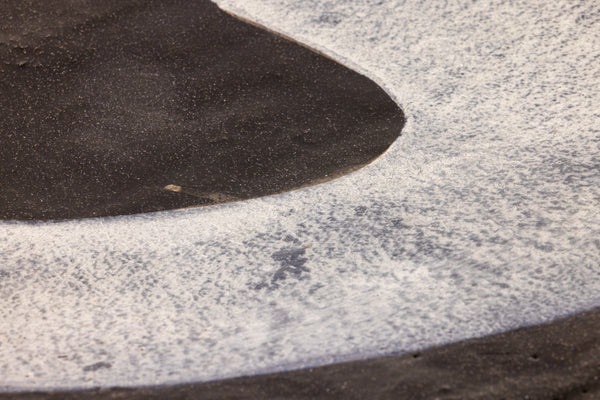 Jun Kaneko Signed 2003 Large 27.5 Inch High Ceramic Oval