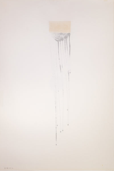 Jun Kaneko Signed 1998 Original Oil Stick and Ink on Paper