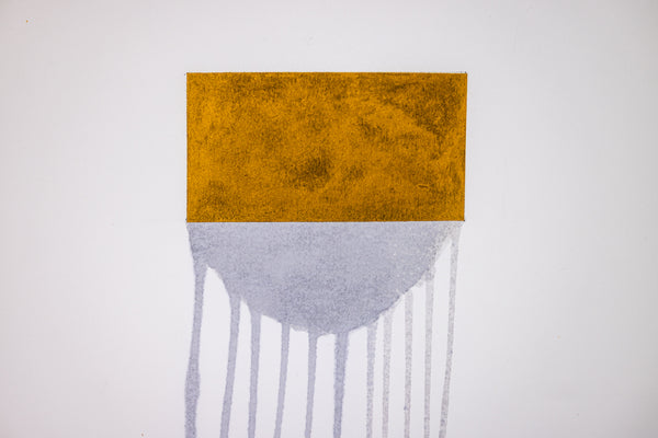 Jun Kaneko Signed 1998 Original Oil Stick and Ink on Paper