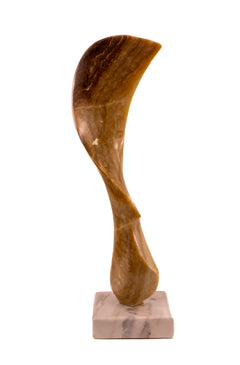 Leonardo Nierman Beautiful Signed Onyx Contemporary Sculpture