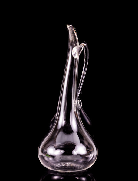 Lino Tagliapietra Clear Hand Blown Glass Original Goblet and Ewer Contemporary Sculpture