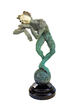 Richard MacDonald Sleep, Marcel, Sleep Signed 17” Bronze Sculpture Edition of 175