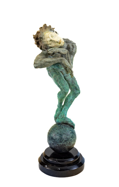 Richard MacDonald Sleep, Marcel, Sleep Signed 17” Bronze Sculpture Edition of 175