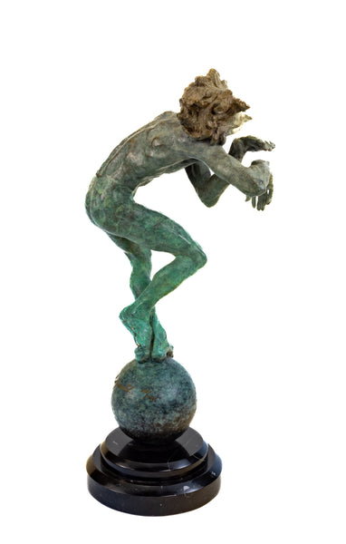 Richard MacDonald Sleep, Marcel, Sleep Signed 17” Bronze Sculpture Edition of 175