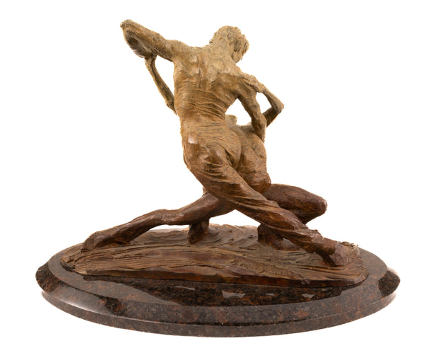 Richard MacDonald Tango Study III Bronze Sculpture 22 Inches Wide Signed Edition of 75