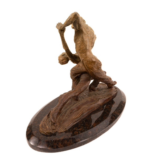 Richard MacDonald Tango Study III Bronze Sculpture 22 Inches Wide Signed Edition of 75