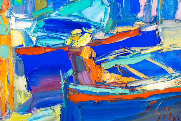 Nicola Simbari Summer in Cuma Signed Original Painting