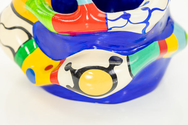 Niki de Saint Phalle Serpent 1986 Ceramic Vase Signed Edition of 50