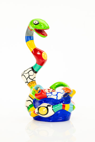 Niki de Saint Phalle, Serpent, 1986 Ceramic Vase Signed Edition of 50