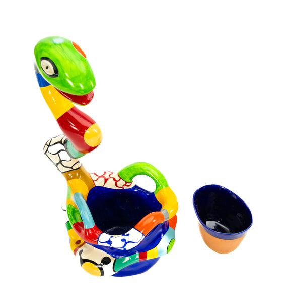 Niki de Saint Phalle Serpent 1986 Ceramic Vase Signed Edition of 50