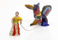 Niki de St Phalle La Force Mixed Media Dragon Sculpture 1973