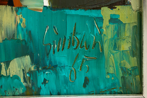 Nicola Simbari Near Amalfi Signed Original Painting