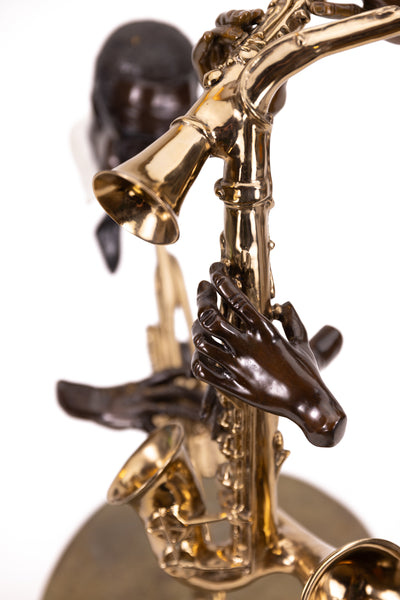 Paul Wegner Pure Jazz Bronze Sculpture Signed Edition