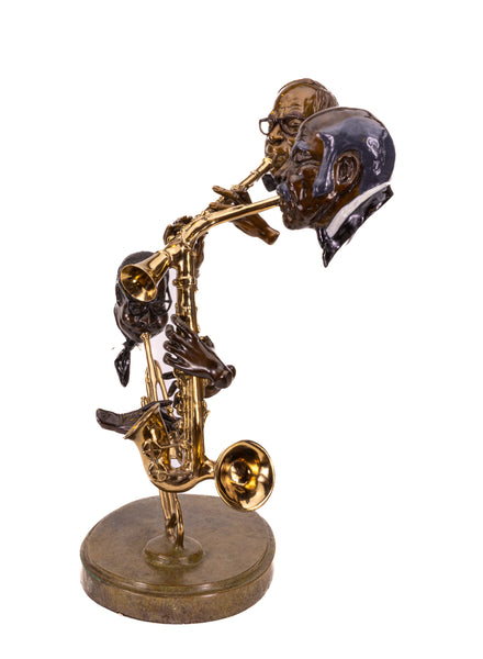 Paul Wegner Pure Jazz Bronze Sculpture Signed Edition