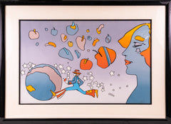 Peter Max, 76 Jumper - 1975 Signed Limited Edition Serigraph