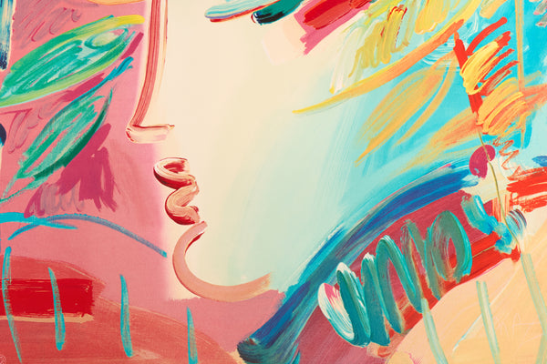 Peter Max, Beauty and Fauve Suite, Signed 1990 Serigraphs Edition of 300