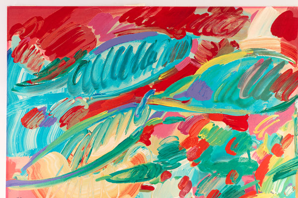 Peter Max, Beauty and Fauve Suite, Signed 1990 Serigraphs Edition of 300