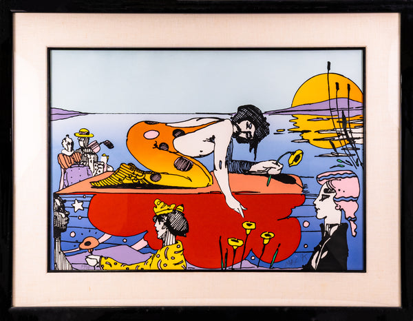 Peter Max Bicentennial Suite  - Set of 4 Color Serigraphs 1975 Limited Edition of 75