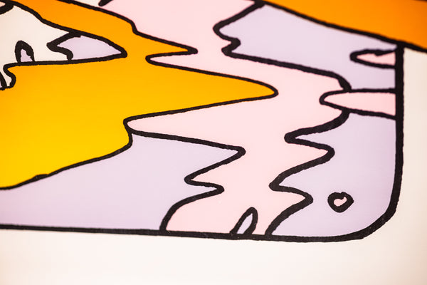 Peter Max, Cosmic Window - 1975 Signed Limited Edition Serigraph