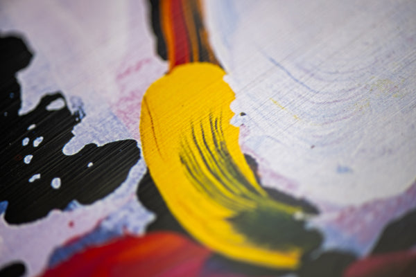 Peter Max Signed Delta Libertyhead Mixed Media Original Painting over Lithograph