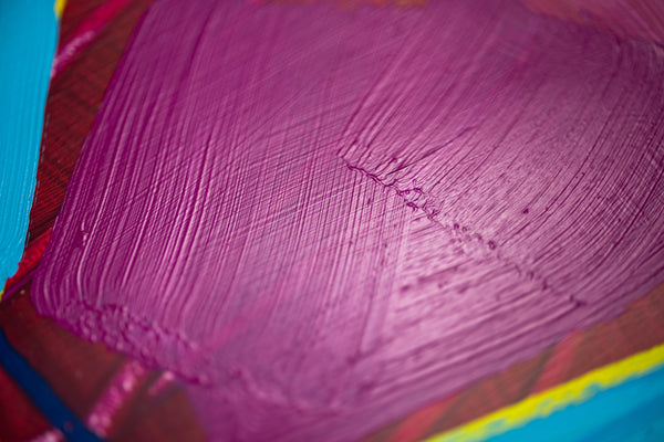 Peter Max Signed Delta Libertyhead Mixed Media Original Painting over Lithograph