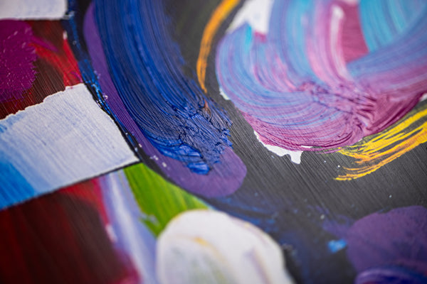 Peter Max Signed Delta Libertyhead Mixed Media Original Painting over Lithograph