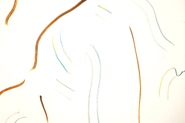 Peter Max Large 38x50 Original Lady with Hat Signed 1982 Ink on Paper