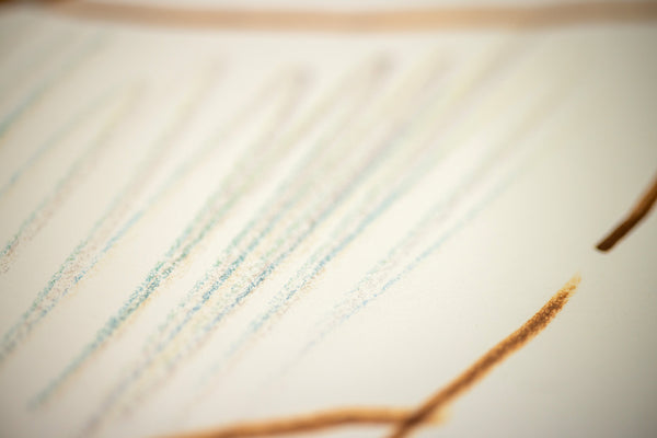 Peter Max Large 38x50 Original Lady with Hat Signed 1982 Ink on Paper