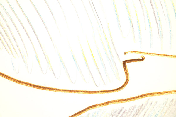 Peter Max Large 38x50 Original Lady with Hat Signed 1982 Ink on Paper