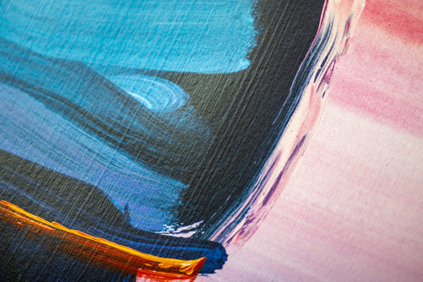 Peter Max Umbrella Man Original 32x24 Painting with Signature, Label, and Studio Documentation