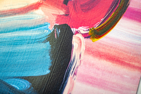 Peter Max Umbrella Man Original 32x24 Painting with Signature, Label, and Studio Documentation