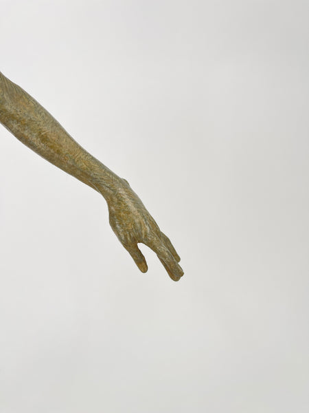 Richard MacDonald, Penche Monet, 36 Inch Tall Bronze Sculpture, Edition of 55