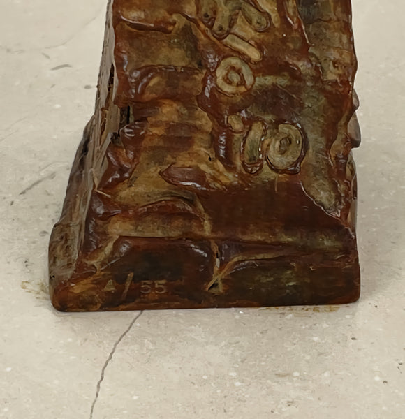 Richard MacDonald, Penche Monet, 36 Inch Tall Bronze Sculpture, Edition of 55