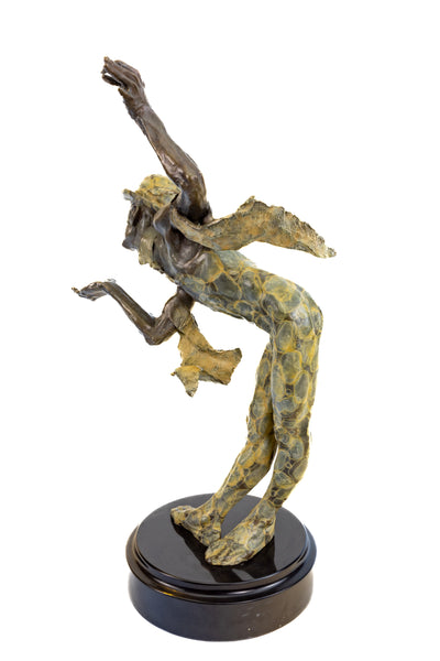 Richard MacDonald Rain II Signed 19 inch Bronze Sculpture Edition of 85